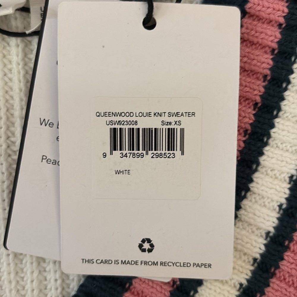 The Upside Queenwood Louie Knit Sweater SZ XS NWT - Picture 6 of 8